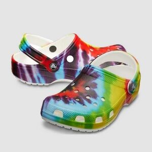 UNISEX CROCS CLASSIC TIE DYE CLOG